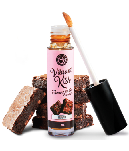 SECRETPLAY - LIPGLOSS VIBRANT KISS BROWNIE