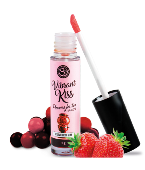 SECRETPLAY - LIP GLOSS VIBRANT KISS STRAWBERRY GUM