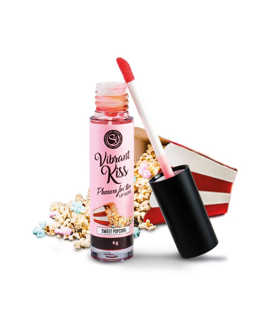 SECRETPLAY - LIP GLOSS VIBRANT KISS  PALOMITAS DULCES