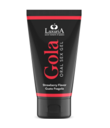 INTIMATELINE LUXURIA - GEL PER SESSO ORALE GUSTO FRAGOLA 50 ML