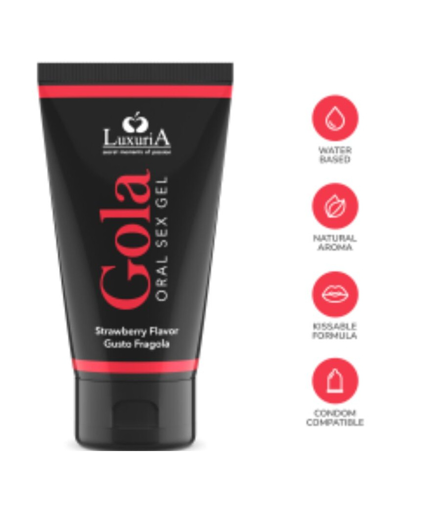 INTIMATELINE LUXURIA - SEXO ORAL GEL SABOR MORANGO 50 ML