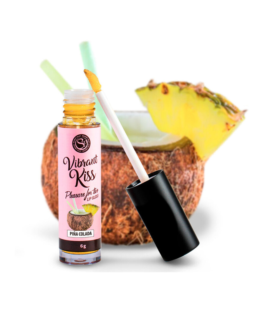 SECRETPLAY - LIP GLOSS VIBRANT KISS - PIÑA COLADA