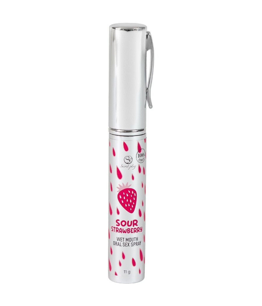 SECRETPLAY - SPRAY PER IL SESSO ORALE ALLA FRAGOLA ACIDA