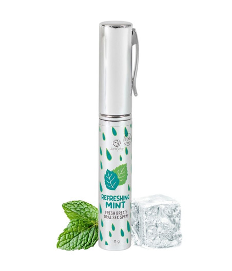 SECRETPLAY - SPRAY HYDRATANT MENTHE RAFRAÎCHISSANT POUR LE SEXE ORAL