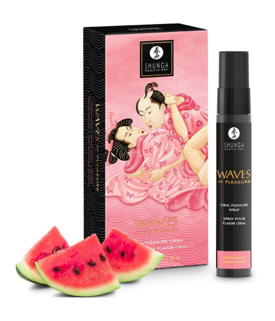 SHUNGA - WAVES PLEASURE SPRAY ORAL SEDUCTIVE PASTÈQUE 20 ML