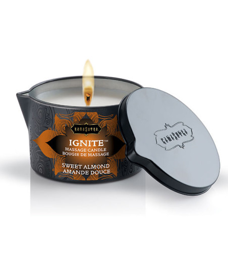 KAMASUTRA - CANDELA DA MASSAGGIO ALLA MANDORLA MEDITERRANEA 170GR