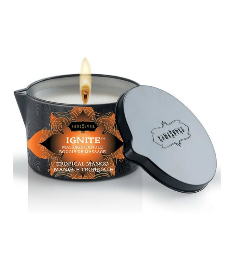 KAMASUTRA - CANDELA DA MASSAGGIO KAMASUTRA - MANICO TROPICALE 170 GR