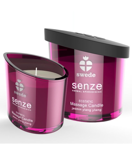 SWEDE - SENZE ECSTATISCHE MASSAGEKERZE - JASMIN, YLANG YLANG