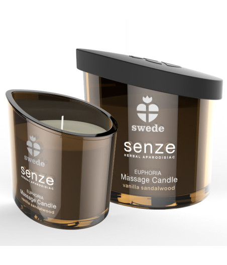 SWEDE - SENZE EUFORIA VELA MASAJE - VAINILLA, SÁNDALO