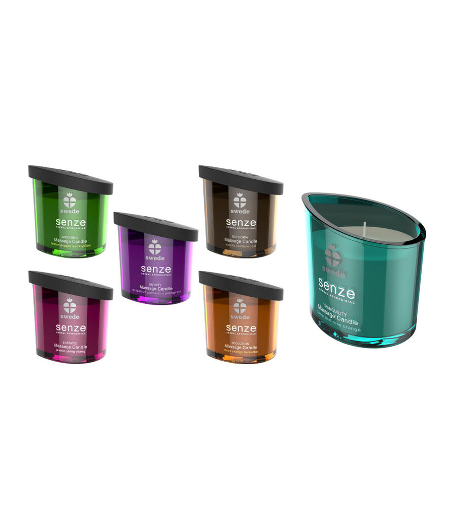 SWEDE - SENZE EUPHORIA MASSAGEKERZE - VANILLE, SANDELHOLZ