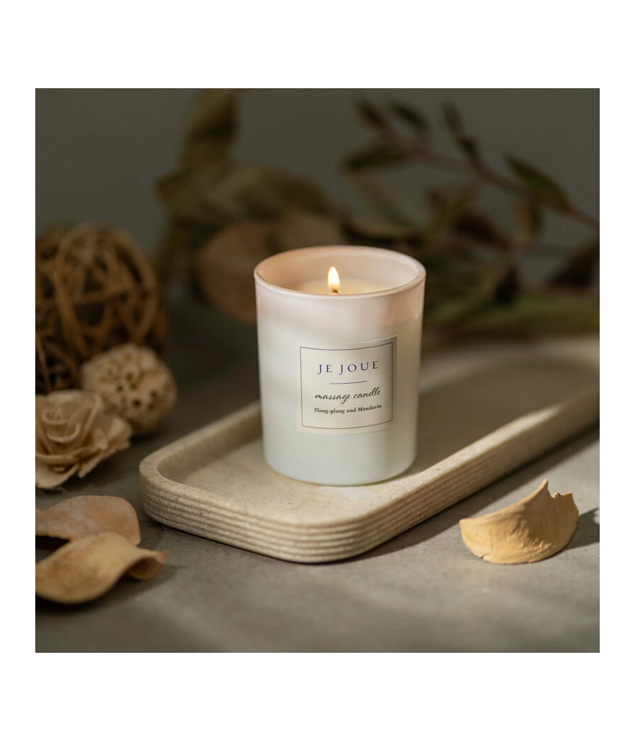 JE JOUE - LUXURY MASSAGE CANDLE - YLANG YLANG & MANDARIN