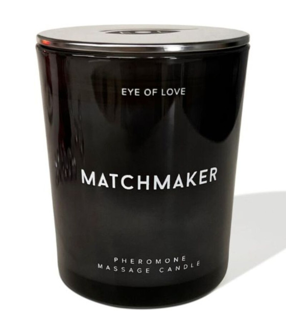 EYE OF LOVE - MATCHMAKER BOUGIE DE MASSAGE DIAMANT NOIR LATTIRER 150 ML