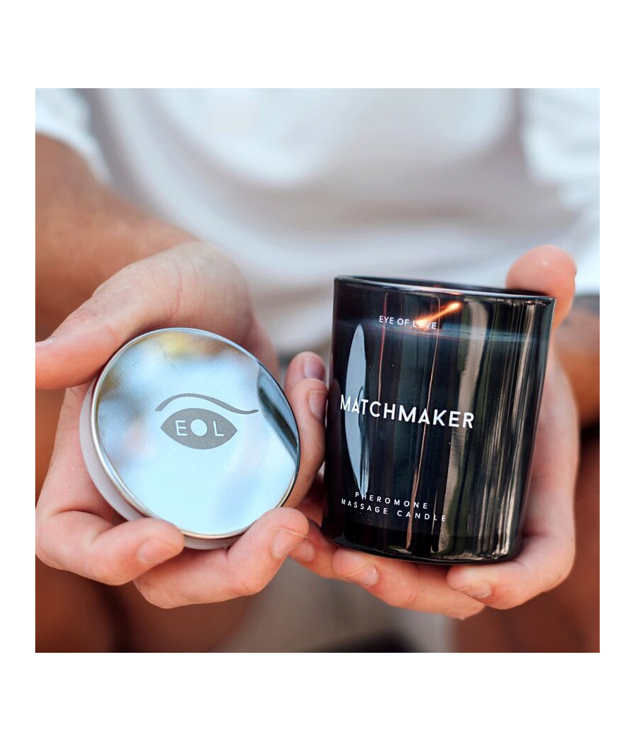 EYE OF LOVE - MATCHMAKER BOUGIE DE MASSAGE DIAMANT NOIR LATTIRER 150 ML