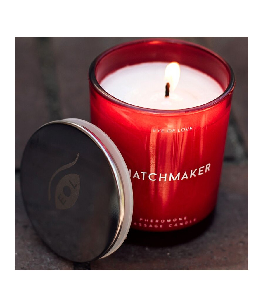 EYE OF LOVE - MATCHMAKER CANDELA DA MASSAGGIO CON DIAMANTE ROSSO ATTRACT HIM 150 ML