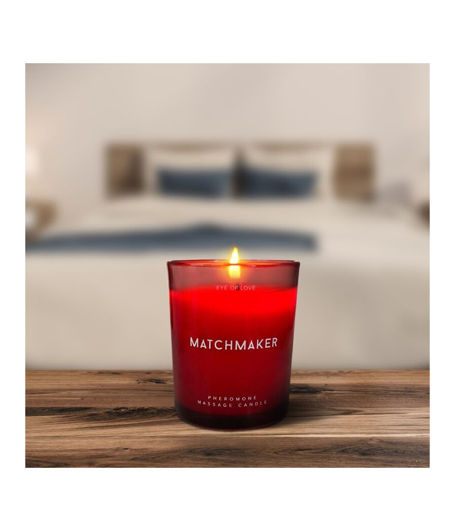 EYE OF LOVE - VELA DE MASSAGEM DIAMANTE VERMELHO MATCHMAKER ATTRACT HIM 150 ML