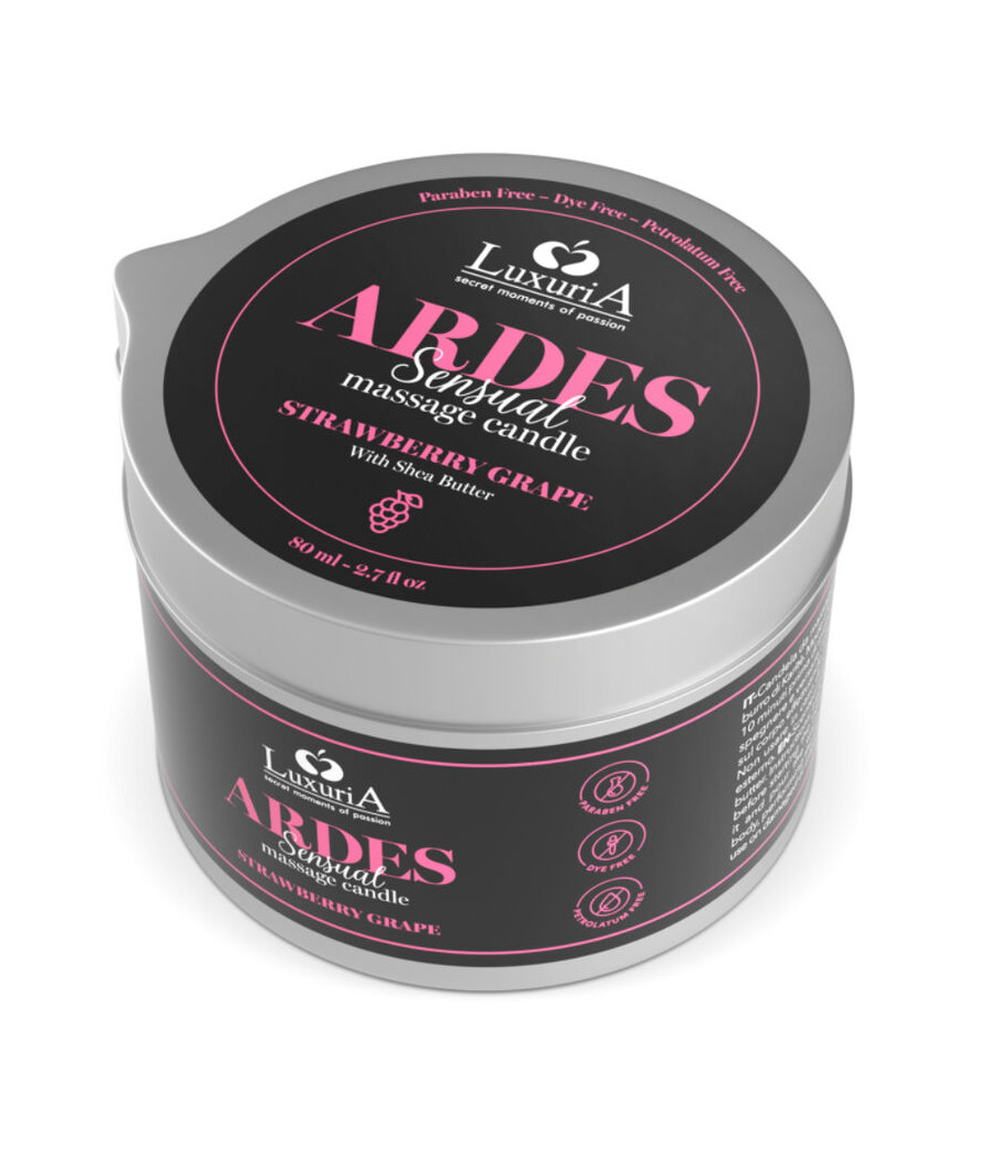 INTIMATELINE LUXURIA - BOUGIE DE MASSAGE AU RAISIN