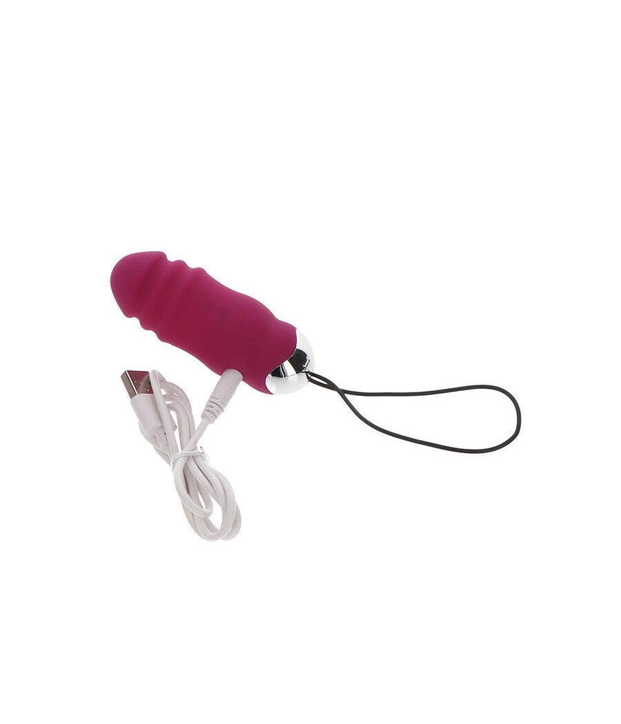 TOYJOY - HAPPINESS SUNN SIDE UP AND DOWN VIBRATOR REMOTE CONTROL FUCHSIA