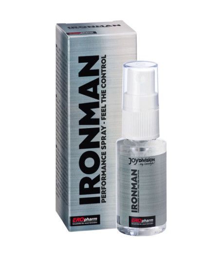 JOYDIVION EROPHARM - IRONMAN PERFORMANCE SPRAY RETARDANTE PARA HOMBRES 30ML