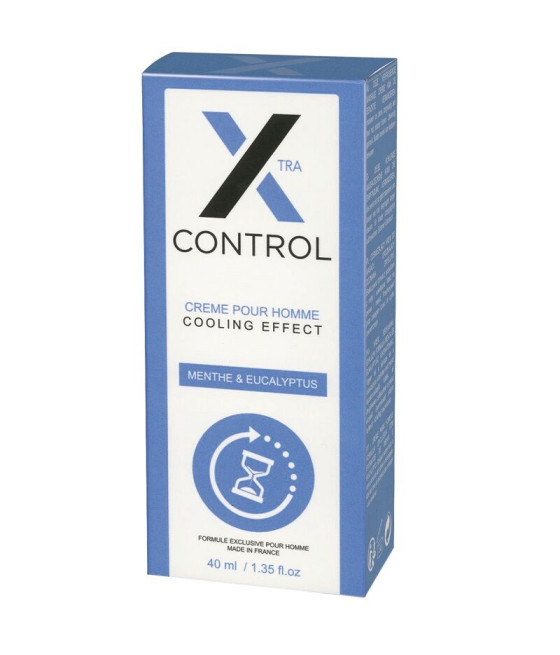 RUF - X CONTROL CREME EFEITO FRIO PARA HOMEM 40 ML