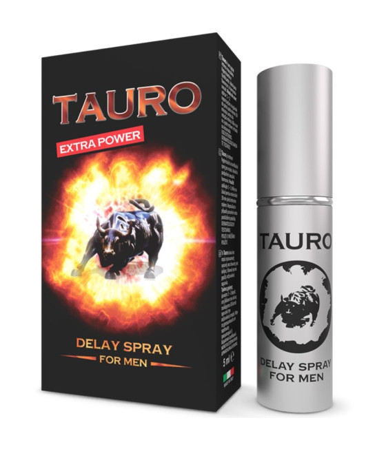 TAURO - SPRAY RITARDANTE EXTRA POWER PER UOMO 5 ML