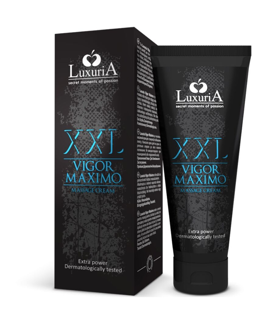 INTIMATELINE LUXURIA - XXL VIGOR MAXIMO MASSAGE CREAM 75 ML