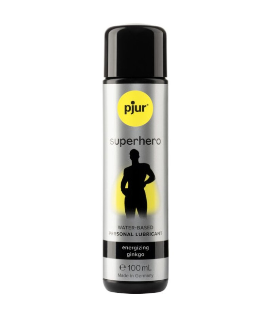 PJUR - SUPERHERO LUBRICANTE ENERGIZANTE GINKGO 100 ML