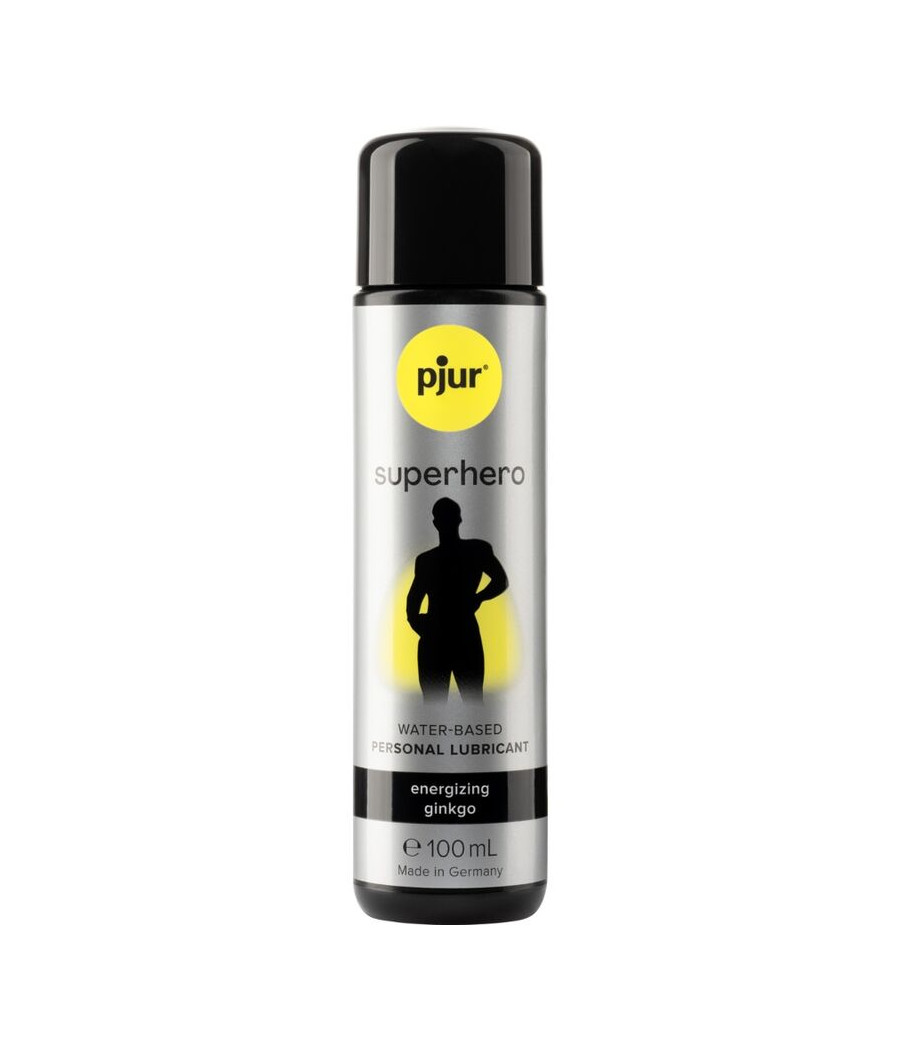 PJUR - LUBRIFICANTE ENERGIZANTE SUPER-HERÓI GINKGO 100 ML