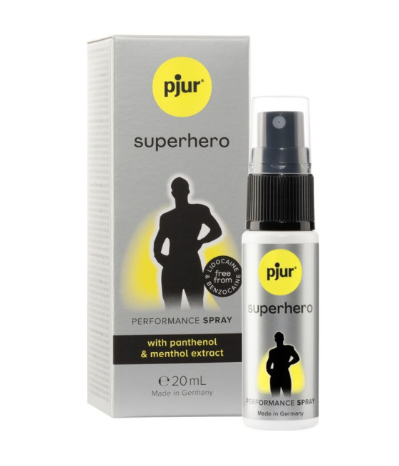 PJUR - SUPERHERO PERFORMANCE RITARDANTE SPRAY 20 ML