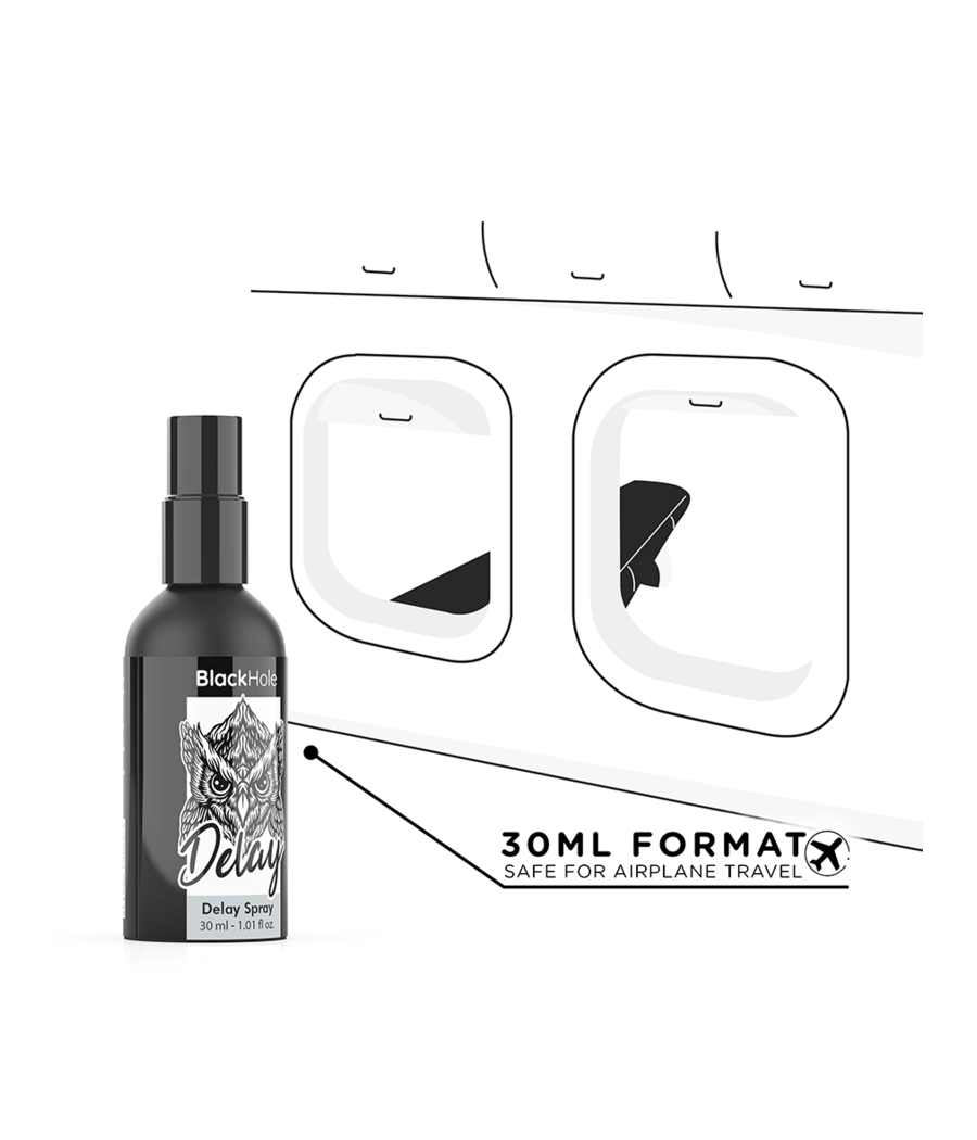 BLACK HOLE - SPRAY RITARDANTE STUDY FORTE 30 ML