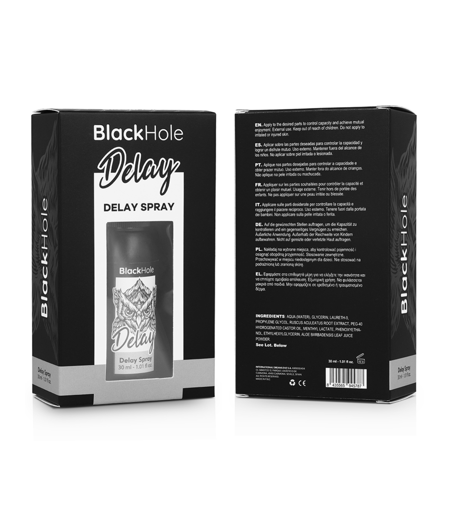 BLACK HOLE - SPRAY RITARDANTE STUDY FORTE 30 ML