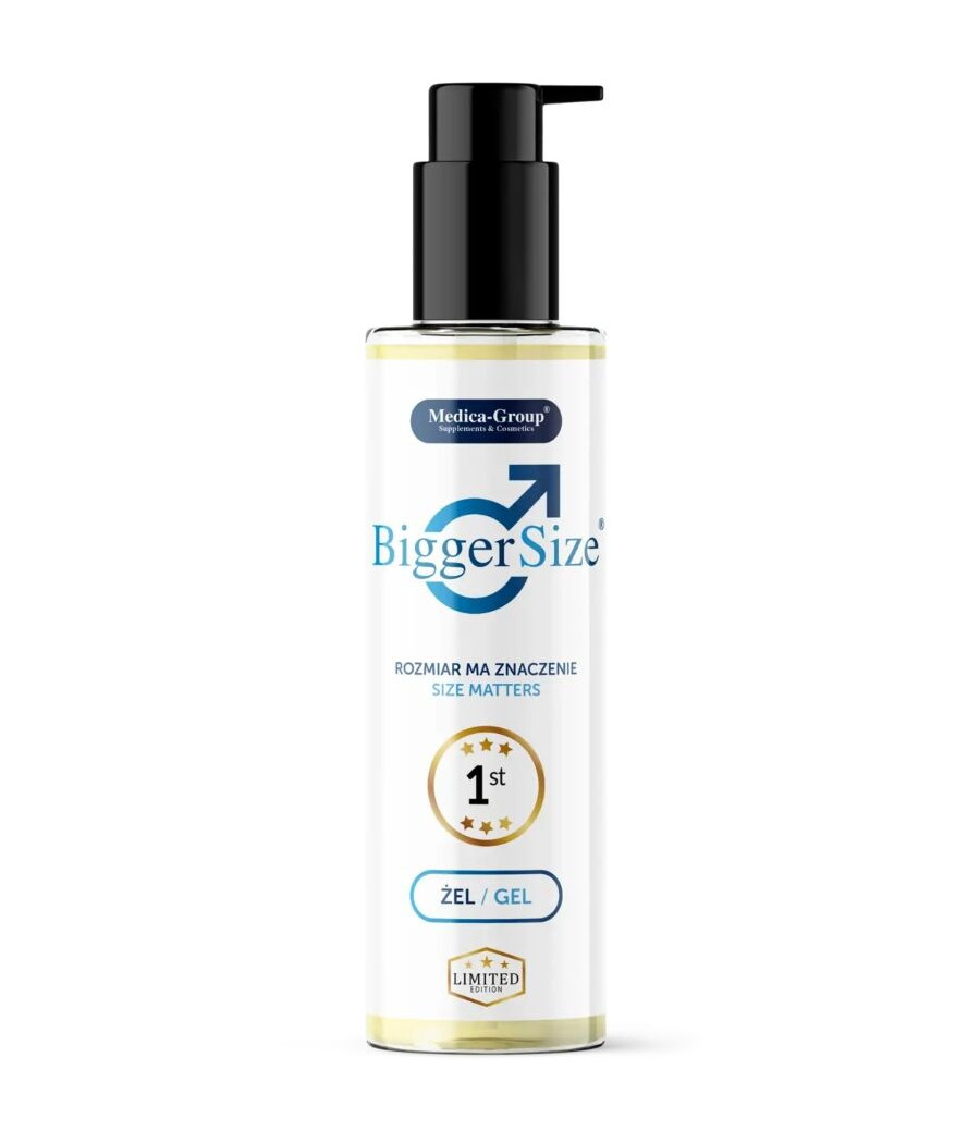 MEDICA GROUP - BIGGER SIZE GEL ÍNTIMO PARA HOMBRE 150 ML