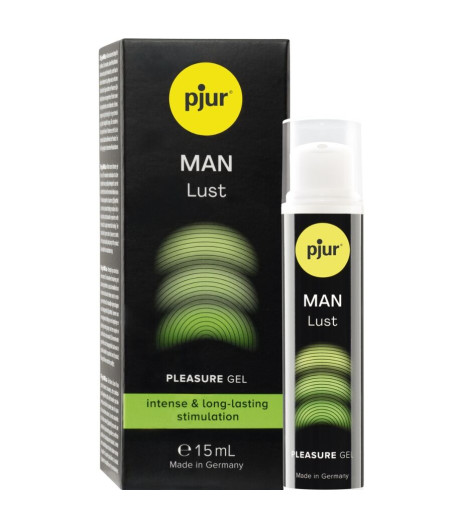 PJUR - MAN LUST PLEASURE GEL STIMULATION INTENSE ET LONGUE DURÉE 15 ML