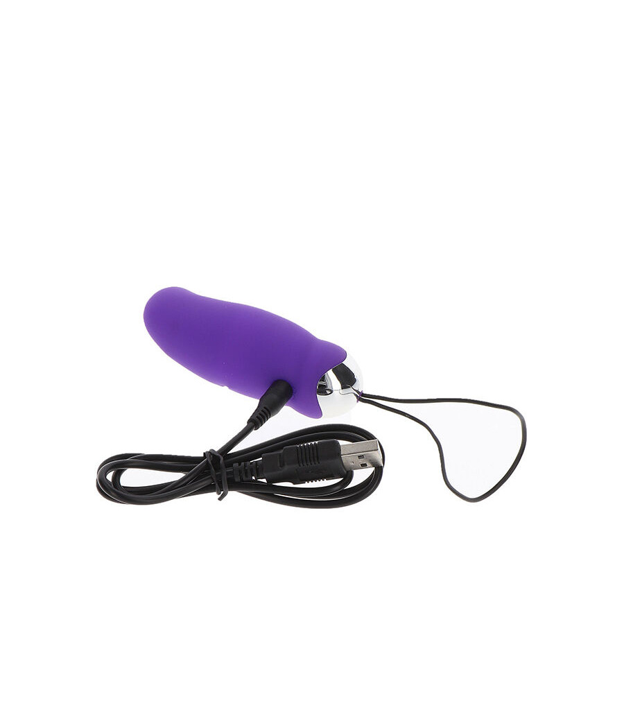 TOYJOY - FELICIDADE MEU ORGASMO EGGSPLODE VIBRADOR ROXO CONTROLE REMOTO