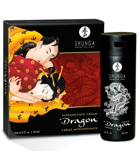 SHUNGA - CREME AUMENTADOR DE EREÇÃO DE DRAGÃO