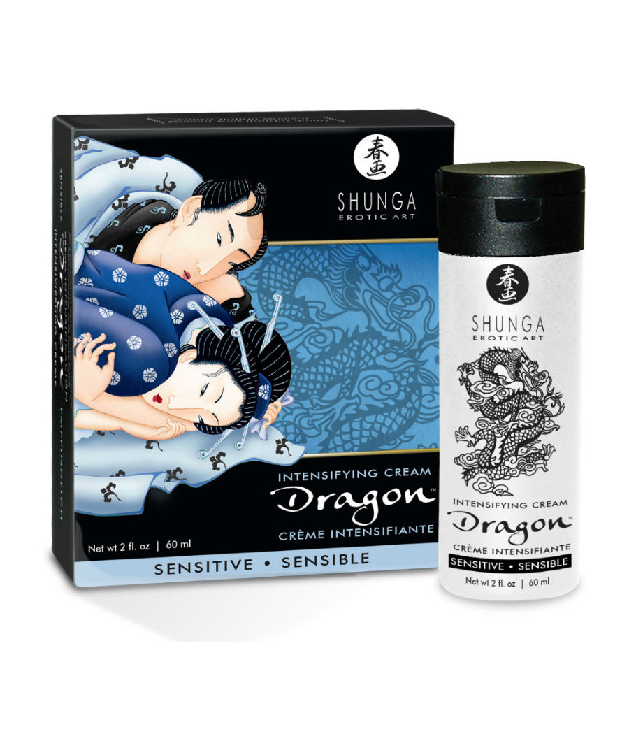 SHUNGA - CRÈME DRAGON SENSIBLE POUR COUPLES