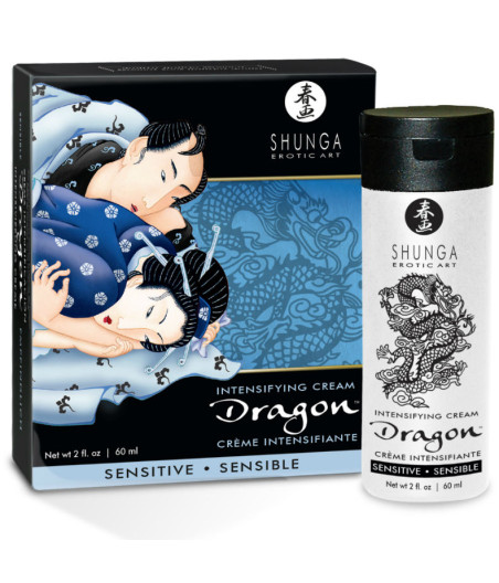 SHUNGA - CREME SENSÍVEL A DRAGÃO PARA CASAIS