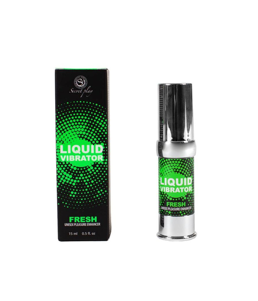 SECRETPLAY - FRESH LIQUID VIBRATOR STIMULATOR & PLEASURE INTENSIFIER 15 ML