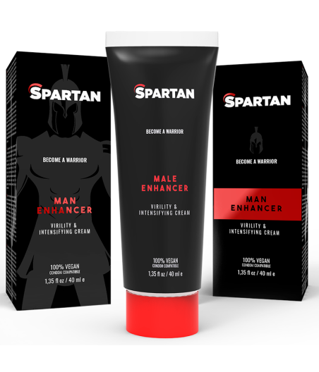 SPARTAN - GEL DI COPPIA CREMA VIRILITÀ E INSENSIFICANTE 100% VEGAN