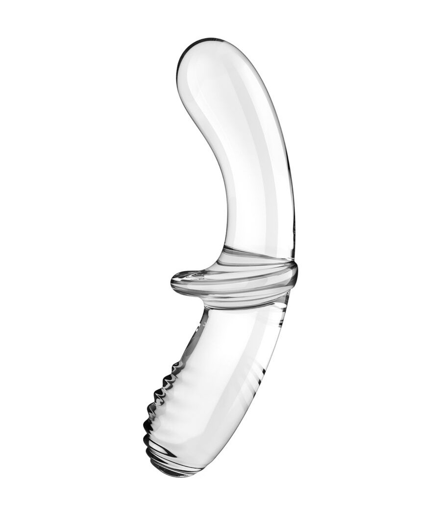 SATISFYER - GODE DOUBLE CRISTAL TRANSPARENT