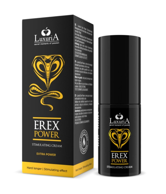INTIMATELINE LUXURIA - CREME PARA PÉNIS EREX POWER HARD LONGER 30 ML