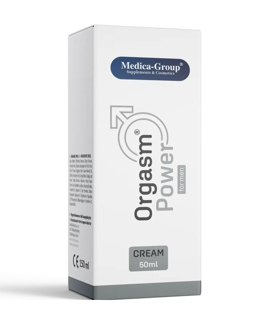MEDICA GROUP - CREME ÍNTIMO ORGASM POWER PARA HOMENS 50 ML