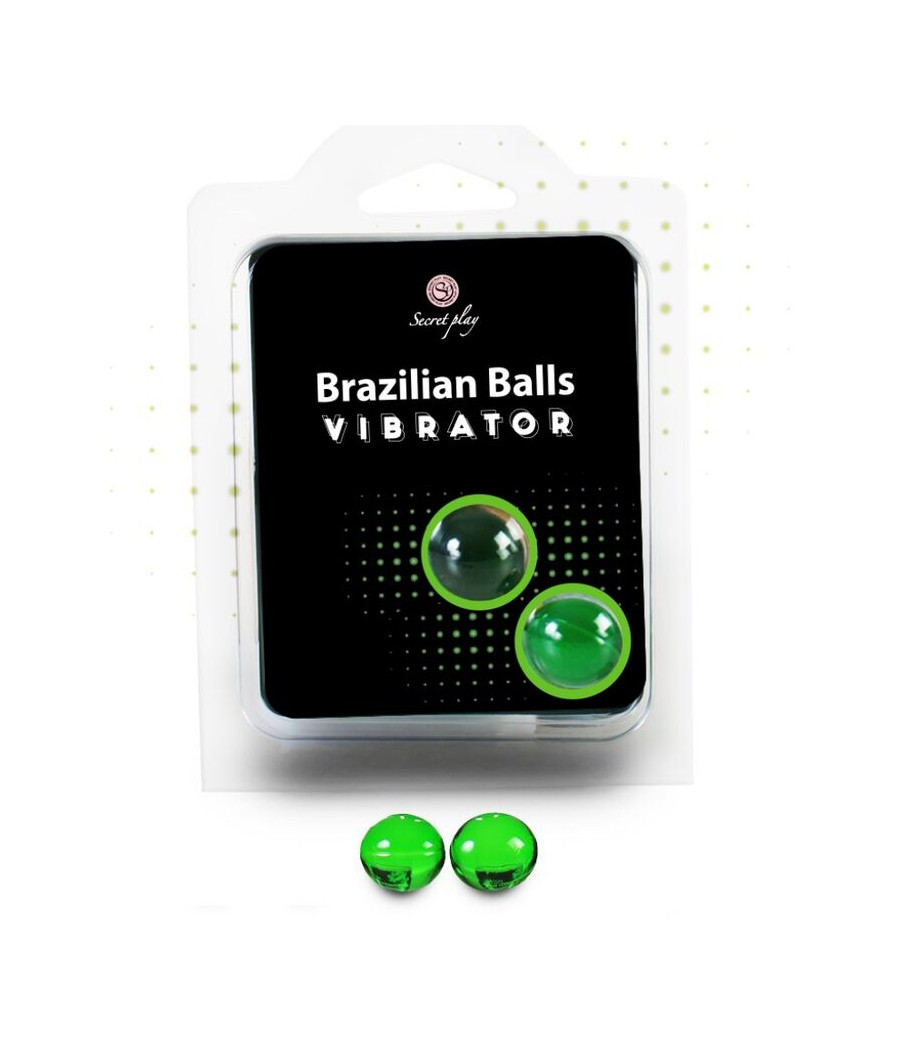SECRETPLAY - SET DE 2 BALLES BRÉSILIENNES SHOCK