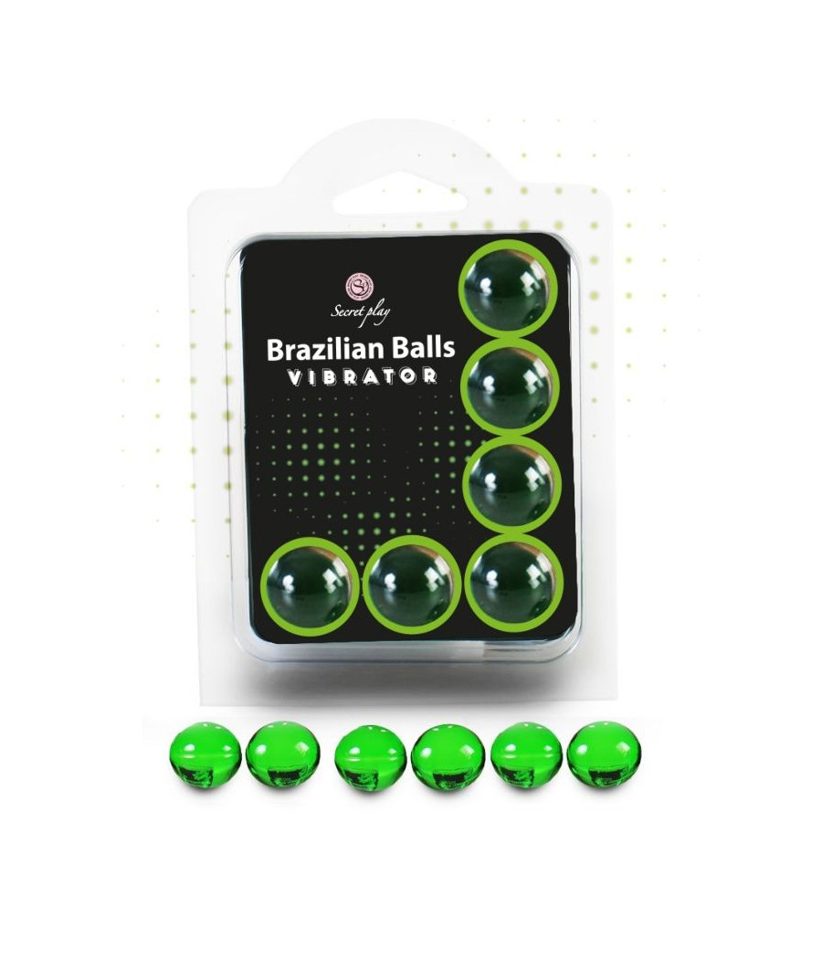 SECRETPLAY - SET 6 BOULES BRÉSILIENNES VIBRATEUR