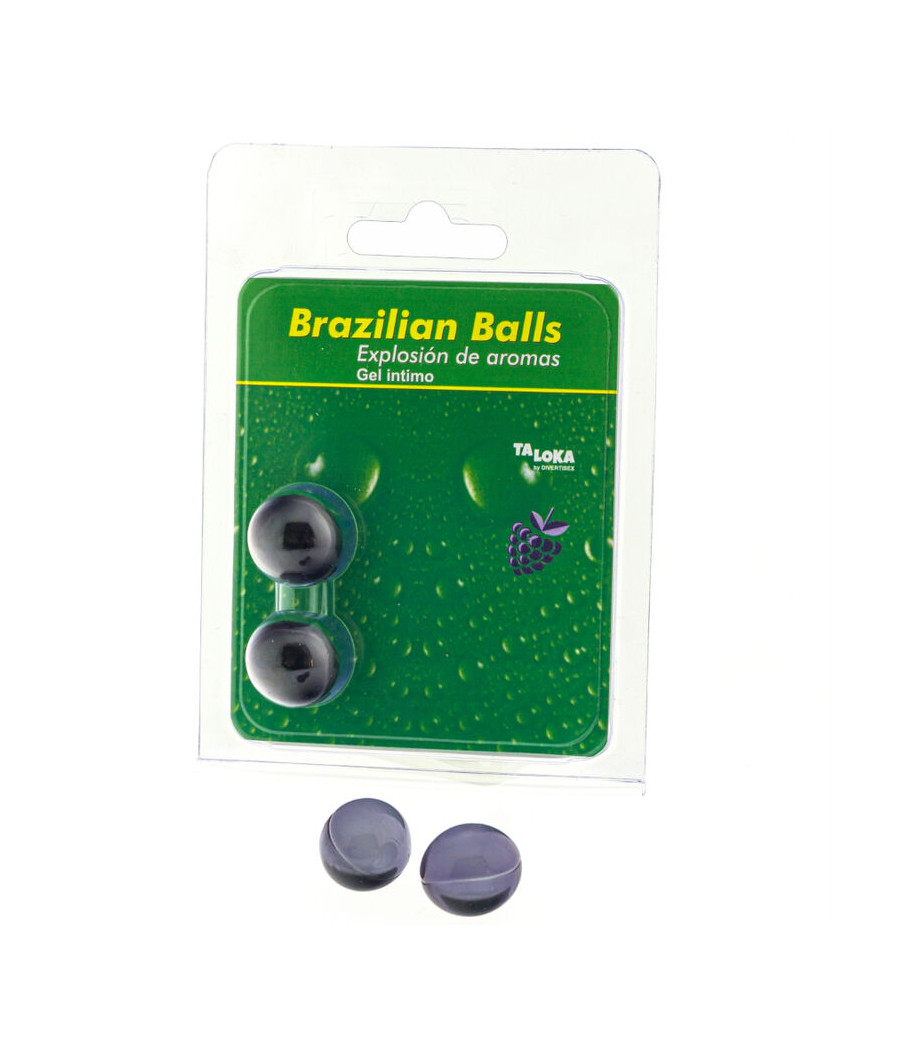 TALOKA - 2 BRAZILIAN BALLS BERRIES INTIMATE GEL