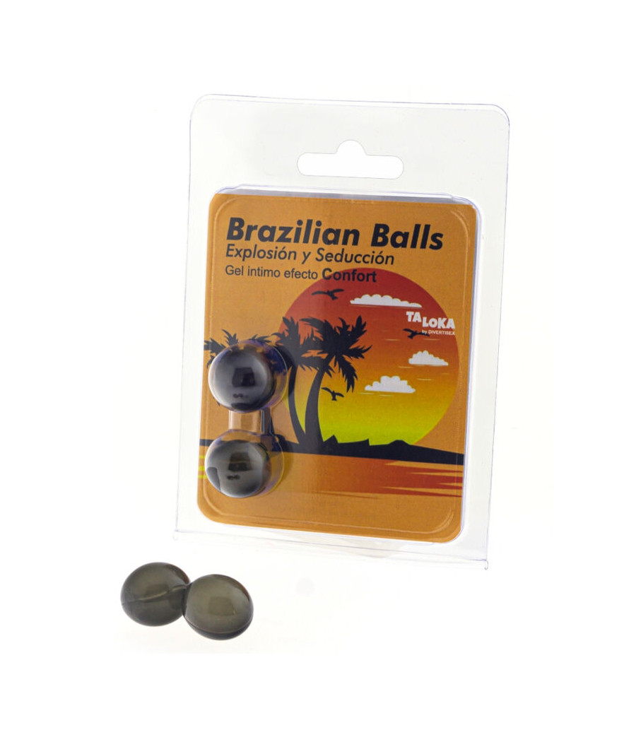 TALOKA - 2 BALLES BRÉSILIENNES GEL EXCITANT EFFET CONFORT