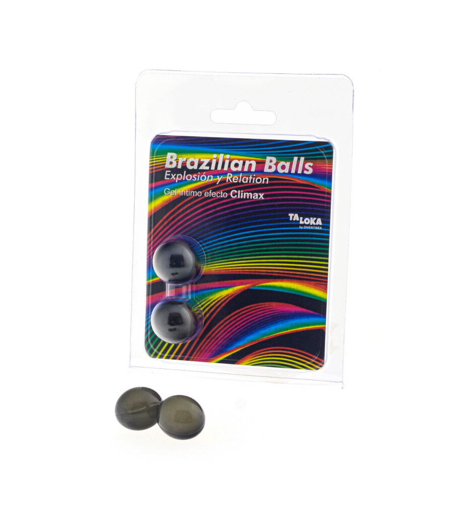 TALOKA - 2 BOULES BRÉSILIENNES GEL EXCITANT EFFET CLIMAX