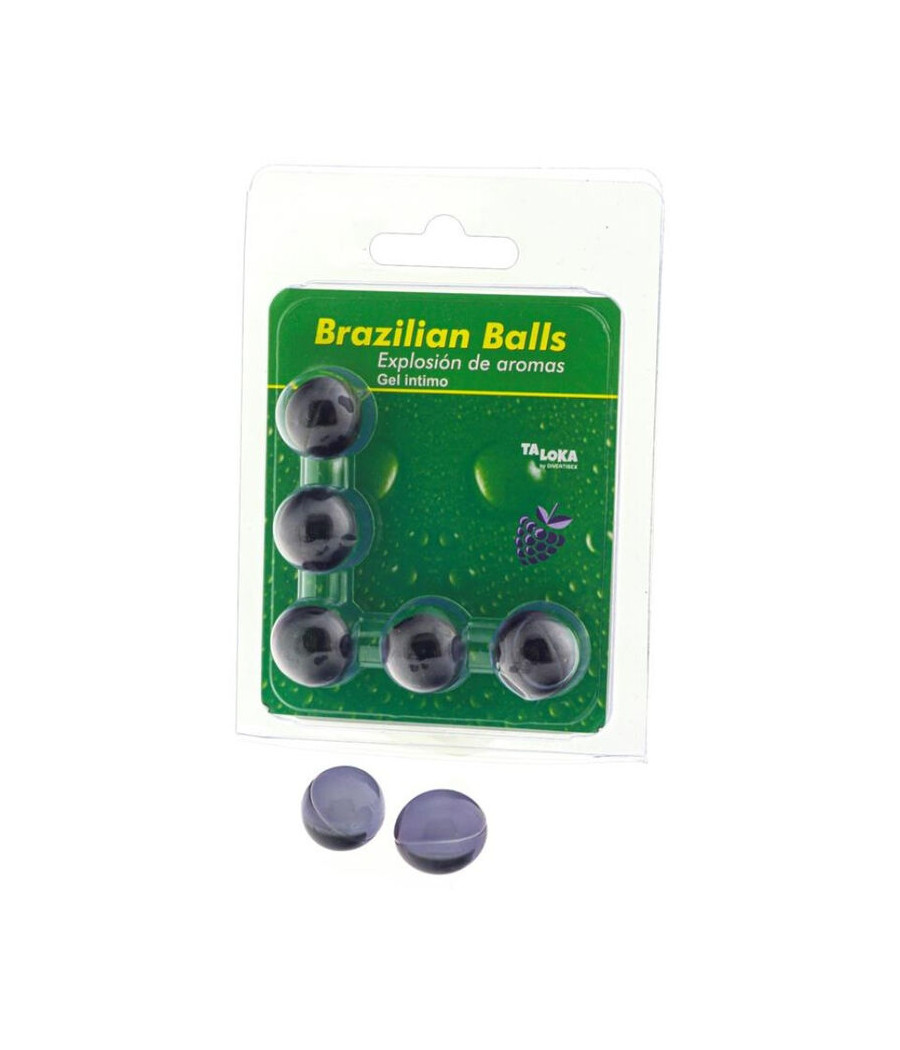 TALOKA - 5 BRAZILIAN BALLS BERRIES INTIMATE GEL