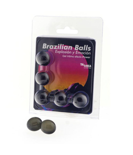TALOKA - 5 BRAZILIAN BALLS POWER EFFECT EXCITING GEL
