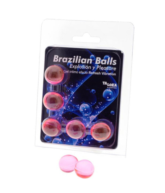TALOKA - 5 BRASILIANISCHE BLLE, ERFRISCHENDES VIBRATIONSEFFEKT, AUFREGENDES GEL