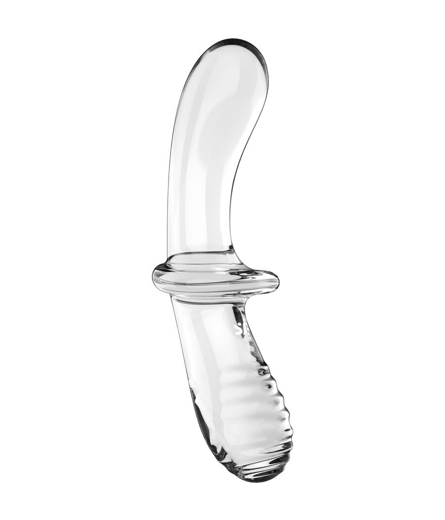 SATISFYER - GODE DOUBLE CRISTAL TRANSPARENT